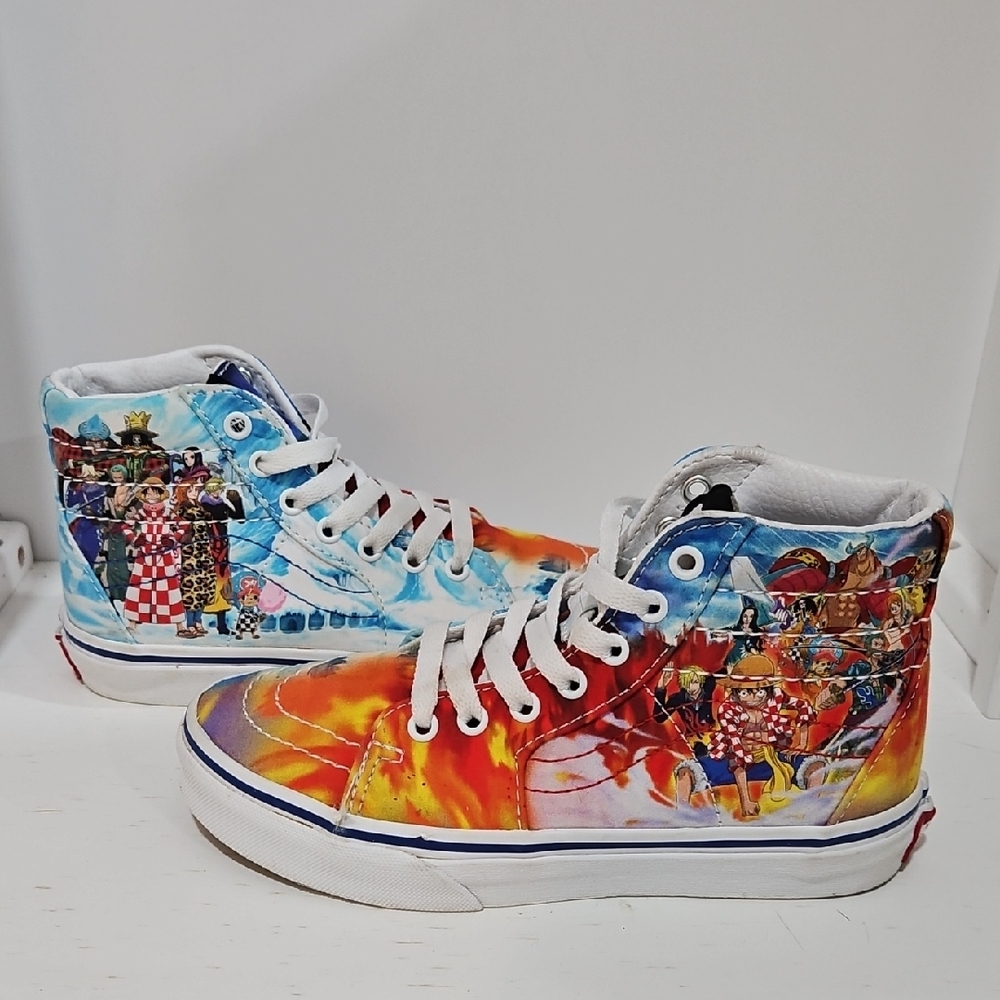 Vans Sk8 Hi One Piece Punk Hazard Sneakers